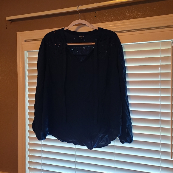 Torrid Challis Beaded Top - Picture 7 of 12